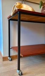 Vintage Roltafeltje, Huis en Inrichting, Tafels | Bijzettafels, Ophalen, Vintage
