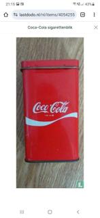 Vintage Coca-Cola sigarettenbox, Verzamelen, Ophalen of Verzenden