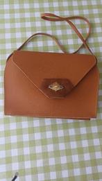 lederen tas cognac, Ophalen of Verzenden, Zo goed als nieuw, Overige kleuren, Schoudertasje