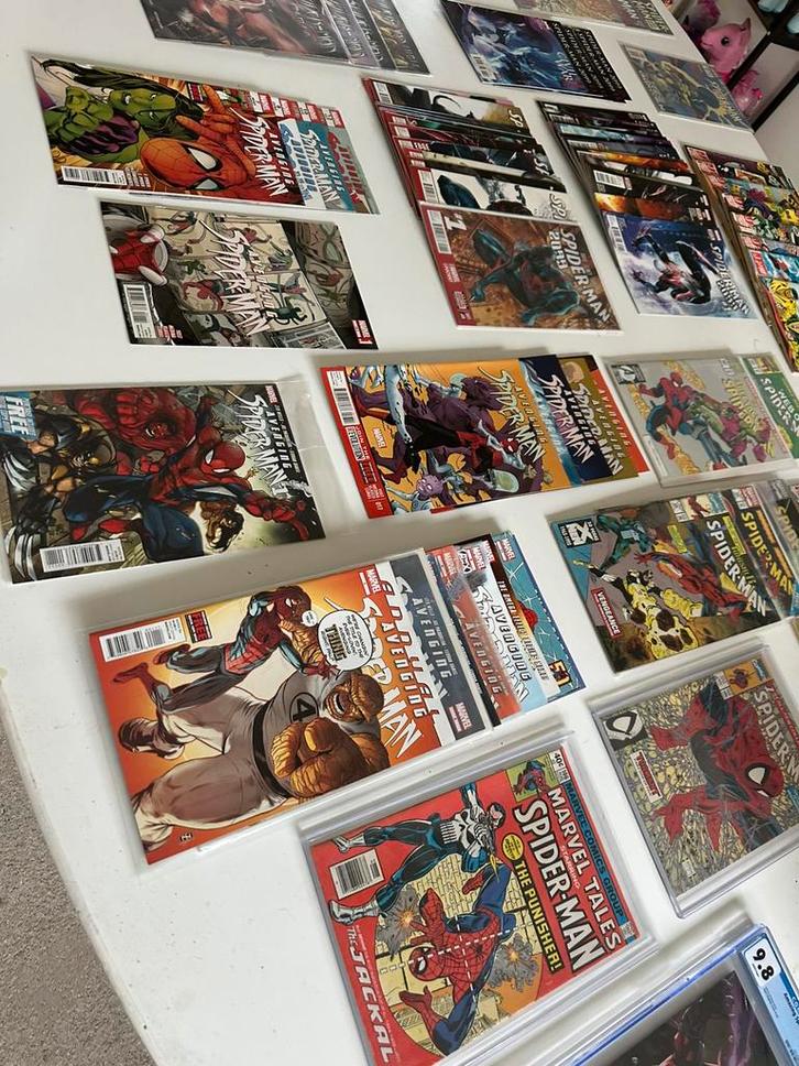 Spider Man comic verzameling, Boeken, Strips | Comics, Zo goed als nieuw, Meerdere comics, Ophalen of Verzenden