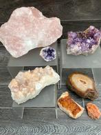 Mooi lot mineralen/natuurstenen (+7kg), Verzamelen, Mineralen en Fossielen, Ophalen of Verzenden, Mineraal