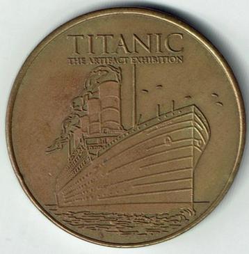 Penning White Star Line Titanic Artifact Exhibition beschikbaar voor biedingen