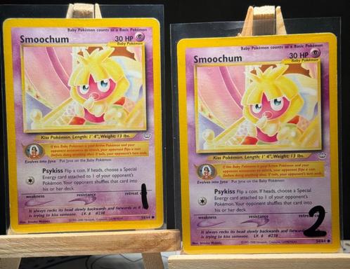- Neo Revelation - Smoochum 54/64 - Common -, Hobby en Vrije tijd, Verzamelkaartspellen | Pokémon, Zo goed als nieuw, Losse kaart