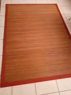 Nouveau tapis en bambou, 2 m x 1,40 m, 100 à 150 cm, Brun, Rectangulaire, Design