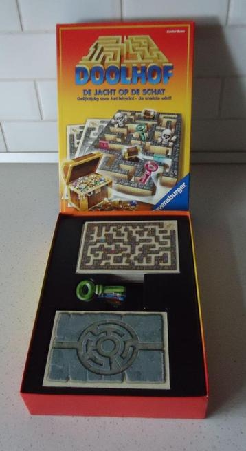 Doolhof " De Jacht op de Schat van Ravensburger Als Nieuw !! beschikbaar voor biedingen