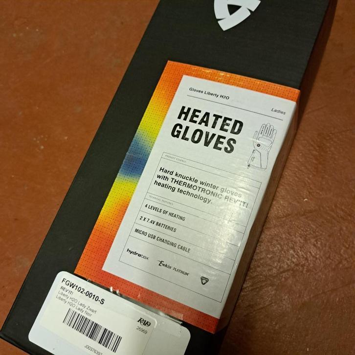 Verwarmde motorhandschoenen (Liberty H2O Ladies) - S, Motoren, Kleding | Motorkleding, Ophalen of Verzenden