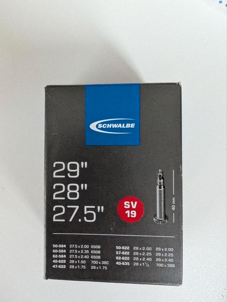 5 binnenbanden - Swalbe SV19, Fietsen en Brommers, Fietsonderdelen, Nieuw, Algemeen, Band, Ophalen