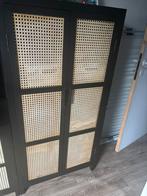 Zwart kast, Huis en Inrichting, Woonaccessoires | Kamerschermen, Ophalen, Gebruikt