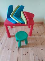 Lot mammut table tabouret étagères, Enfants & Bébés, Enlèvement ou Envoi, Utilisé