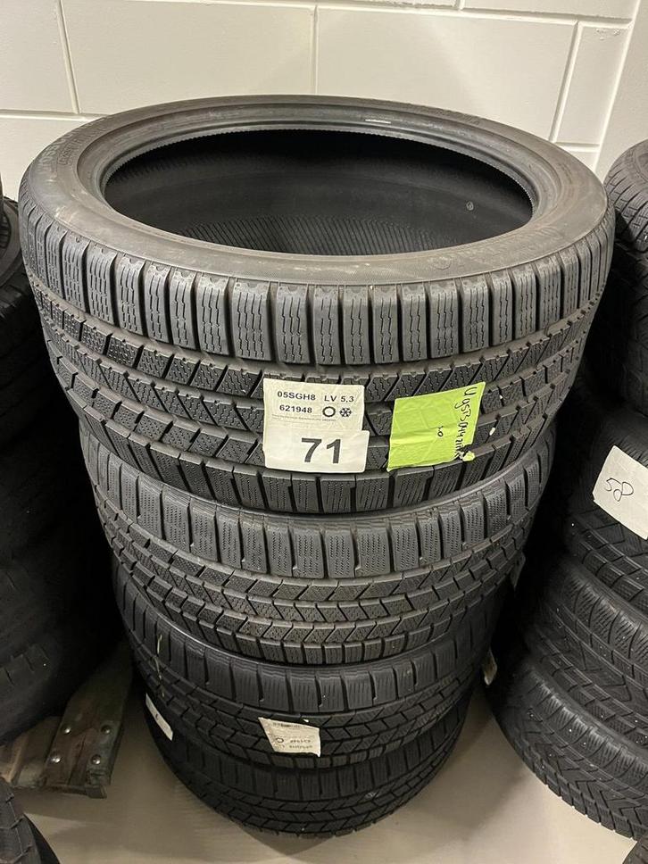 nr71 Porsche Cayenne turbo Continental Cross Contact Winterb, Auto-onderdelen, Banden en Velgen, Band(en), Winterbanden, 21 inch