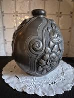Art deco vaas Albert Chezal gesigneerd, Antiek en Kunst, Antiek | Tin, Ophalen