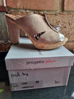 Mules en daim et liège, Vêtements | Femmes, Chaussures, Enlèvement ou Envoi, Porté