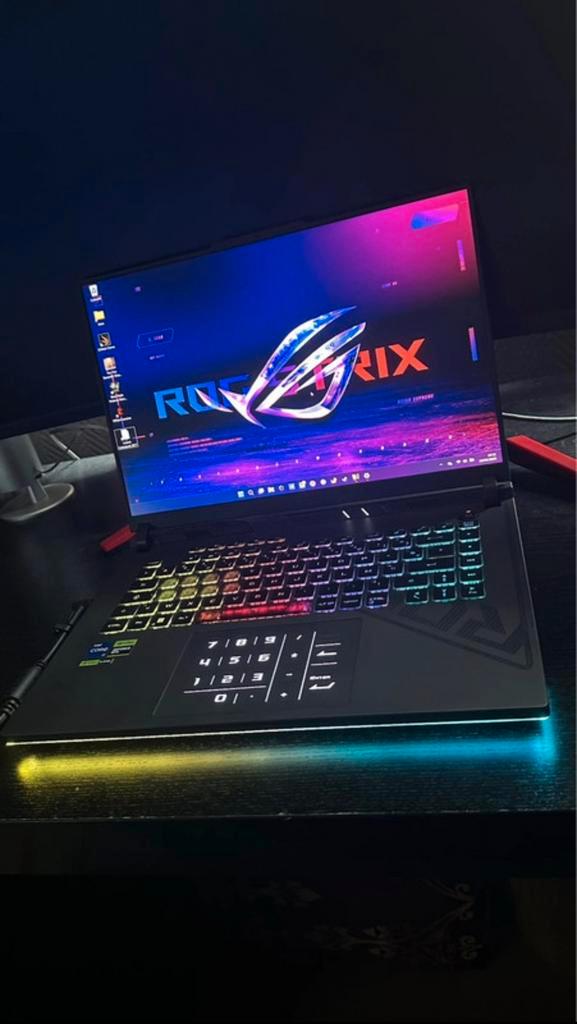 Asus Rog Strix G16 RTX 4080, Computers en Software, Windows Laptops, Zo goed als nieuw, 16 inch, SSD, Ophalen of Verzenden