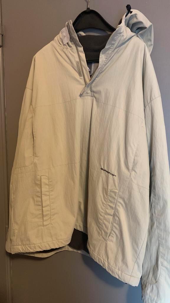 Beige gevoerde jas voor heren, maat L, Kleding | Heren, Jassen | Winter, Zo goed als nieuw, Maat 52/54 (L), Beige, Ophalen of Verzenden