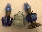 Oude petroleum lampjes, Antiquités & Art, Enlèvement ou Envoi