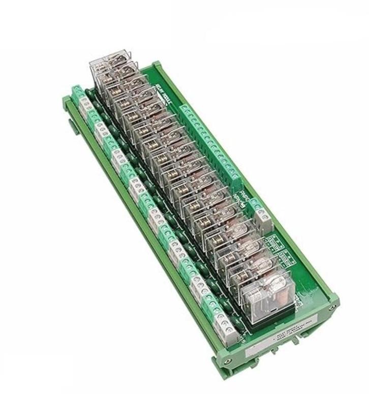 Relais board 220v /sturing12v-24v -16 relais, Doe-het-zelf en Bouw, Elektriciteit en Kabels, Nieuw, Overige typen, Ophalen of Verzenden