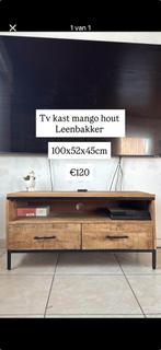 Tv kast mangohout, Huis en Inrichting, Kasten |Televisiemeubels, Ophalen