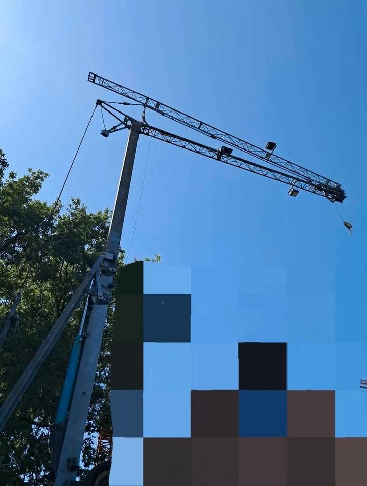 Bouwkraan te huur 28m, Zakelijke goederen, Machines en Bouw | Kranen en Graafmachines, Ophalen of Verzenden