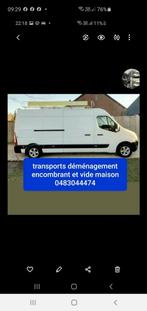 Transport déménagement et encombrant  vide maison 0483044474