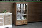 Nieuwe witte of teak wandkasten - dichte kasten bij TEAK2, Huis en Inrichting, Ophalen of Verzenden, Teakhout, Met klep(pen)
