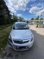 Opelzafera -7Plats -2011-automat -benzien-Grijs, Auto's, Opel, Euro 5, 7 zetels, Leder, Bedrijf