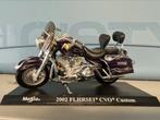 Harley-Davidson 2002 FLHRSEI CVO Custom Maisto 1/18, Hobby & Loisirs créatifs, Voitures miniatures | 1:18, Comme neuf, Enlèvement ou Envoi