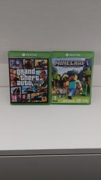 Minecraft en GTA 5 Xbox One, Consoles de jeu & Jeux vidéo, Utilisé, Enlèvement ou Envoi