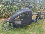 Bullitt bakfiets Moondog met canopy, Fietsen en Brommers, Gebruikt, Elektrisch, 2 kinderen, Ophalen