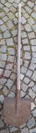 oude platte schop, Ophalen, Gebruikt, Schop