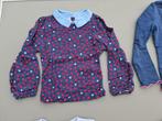 donker blauw blouwe, hemd met hartjes, JBC, 122, Kinderen en Baby's, Kinderkleding | Maat 122, Ophalen of Verzenden, Zo goed als nieuw