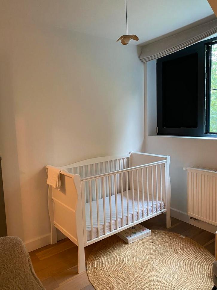 Kinderbedje ledikant woodies wit, Kinderen en Baby's, Babywiegjes en Ledikanten, Zo goed als nieuw, Ophalen