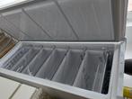 Diepvries, Elektronische apparatuur, Vriezers en Diepvrieskisten, 120 tot 140 cm, Zo goed als nieuw, Ophalen, Vrieskast