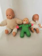 3 oude zachte baby popjes, Verzamelen, Ophalen of Verzenden