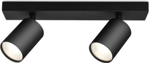 LED Plafondspot GU10 Fitting - Mat Zwart, Huis en Inrichting, Lampen | Spots, Nieuw, Plafondspot of Wandspot, Metaal of Aluminium
