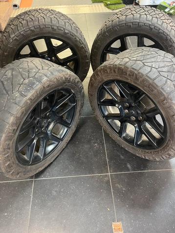 22 inch 6x139.7 dodge ram velgen banden ram 1500 ram1500 beschikbaar voor biedingen