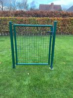 Tuinhek hoogte 100cm breedte 90 cm, Tuin en Terras, Ophalen, Met poort, Gebruikt, Tuinhek