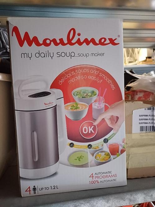 Moulinex soep maker, Electroménager, Mélangeurs de cuisine, Comme neuf, 1 à 2 litres, Enlèvement