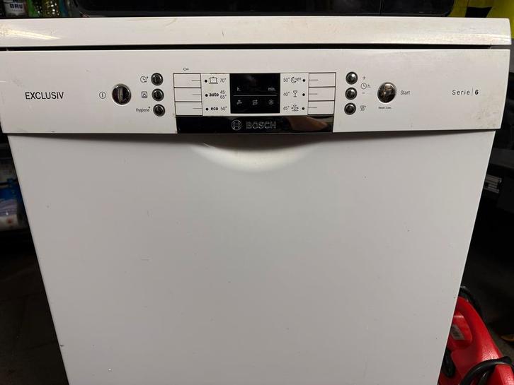 Bosch Exclusiv Serie 6 Vrijstaande Vaatwasser, Elektronische apparatuur, Vaatwasmachines, Zo goed als nieuw, Tussenbouw, 85 tot 90 cm