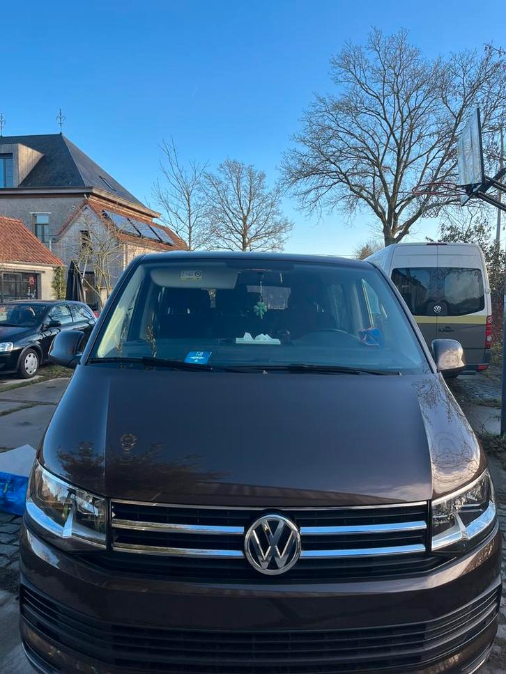VW Caravelle T6 dubbele cabine, lichte vracht+ optie daktent, Auto's, Volkswagen, Particulier, Overige modellen, ABS, Achteruitrijcamera