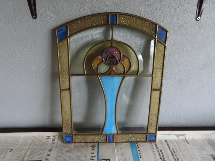 Glasraam 3- delig, Antiek en Kunst, Antiek | Glaswerk en Kristal, Ophalen