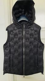 MILESTONE bodywarmer zwart donsjas met kap T 42, Maat 38/40 (M), Zwart, Ophalen of Verzenden, Zo goed als nieuw