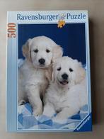 Puzzel Retriever puppies - Ravensburger - 500st - NIEUW, Ophalen of Verzenden, 500 t/m 1500 stukjes, Nieuw, Legpuzzel