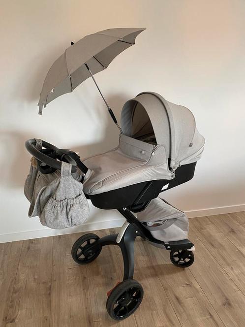 Poussette Stokke xplory V5 design editie (grey melange), Enfants & Bébés, Poussettes & Combinaisons, Enlèvement