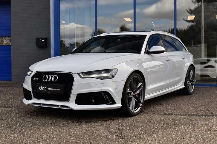 Audi RS6 V8 Pano Rear Axle Air Suspension HUD ACC BOSE, Auto's, Audi, Bedrijf, Te koop, RS6, ABS, Achteruitrijcamera, Adaptive Cruise Control