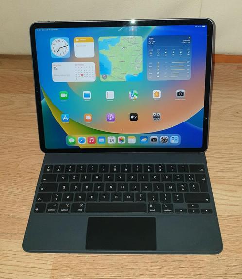 Ipad pro 12,9" + clavier Apple certifié avec facture, Informatique & Logiciels, Apple iPad Tablettes, Neuf, Apple iPad Pro, 13 pouces ou plus