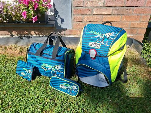 scout voetbaltas aktetas schoolsporttassen, Handtassen en Accessoires, Tassen | Schooltassen, Gebruikt, Aktetas of Boekentas, Blauw