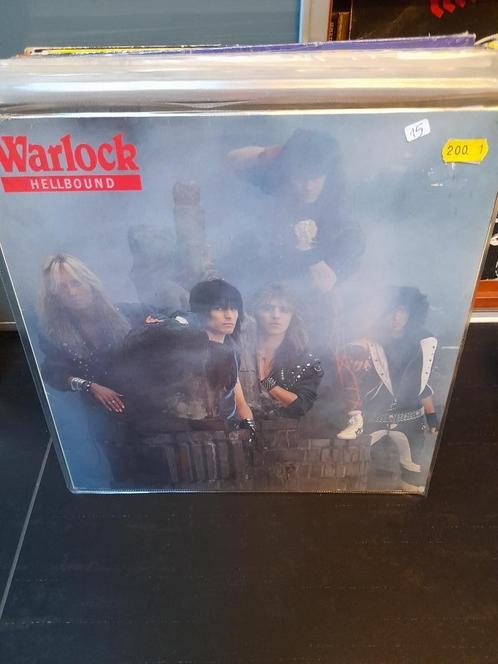 lp - warlock - hellbound - vak 4, Cd's en Dvd's, Vinyl | Hardrock en Metal, Gebruikt, Ophalen of Verzenden