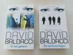 David Baldacci: 'In het geheim' + 'De rechtvaardigen', Zo goed als nieuw, Ophalen, David Baldacci