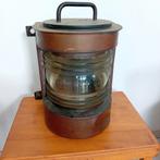 Antieke scheepslamp, Ophalen of Verzenden