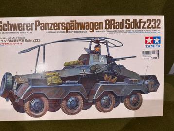 Tamiya 1/35 35036 Sd.Kfz. 232 8 rad + Eduard PE set beschikbaar voor biedingen